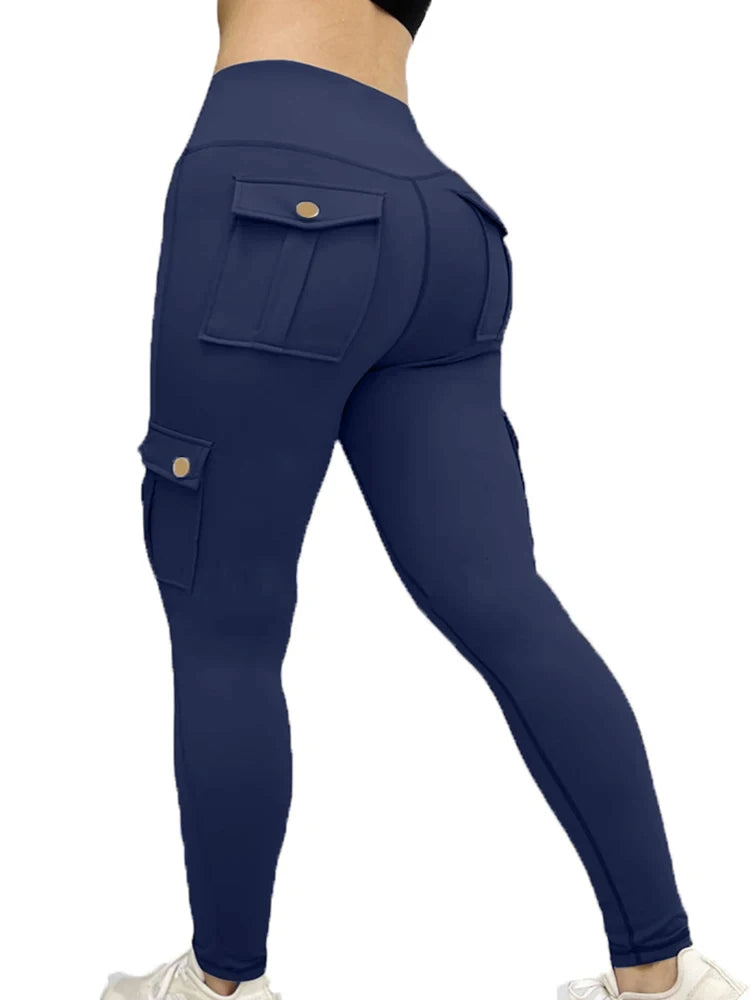 Lumora High-Waisted Pocket Gym Leggings for