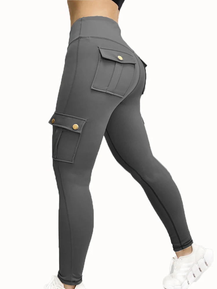 Lumora High-Waisted Pocket Gym Leggings for