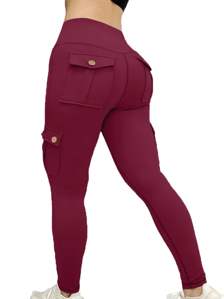 Lumora High-Waisted Pocket Gym Leggings for