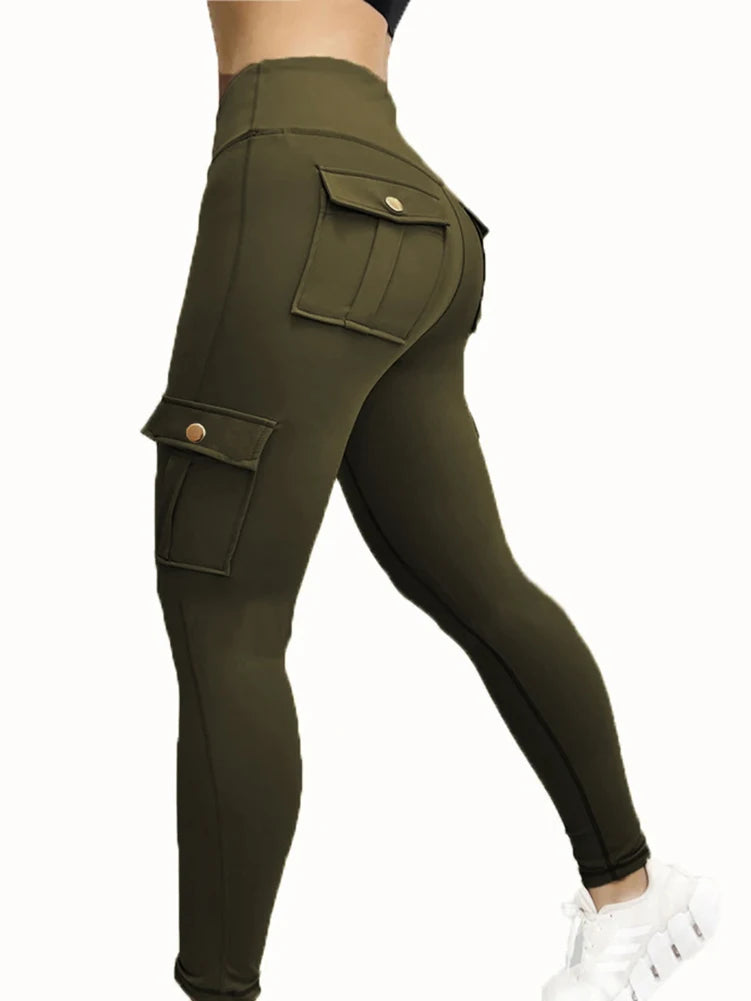 Lumora High-Waisted Pocket Gym Leggings for