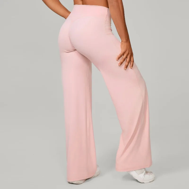 Lumora Women’s Straight-Leg Yoga & Pilates Trousers with Sculpting Fit