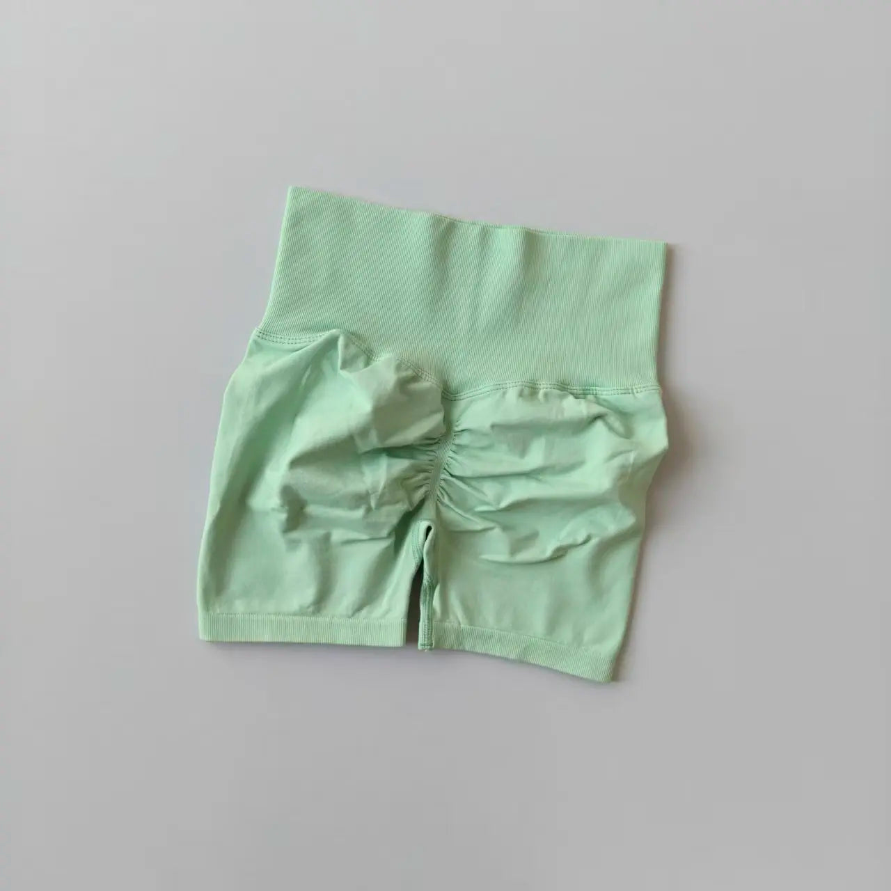 Lumora Peach Sculpt High-Waist Active Shorts