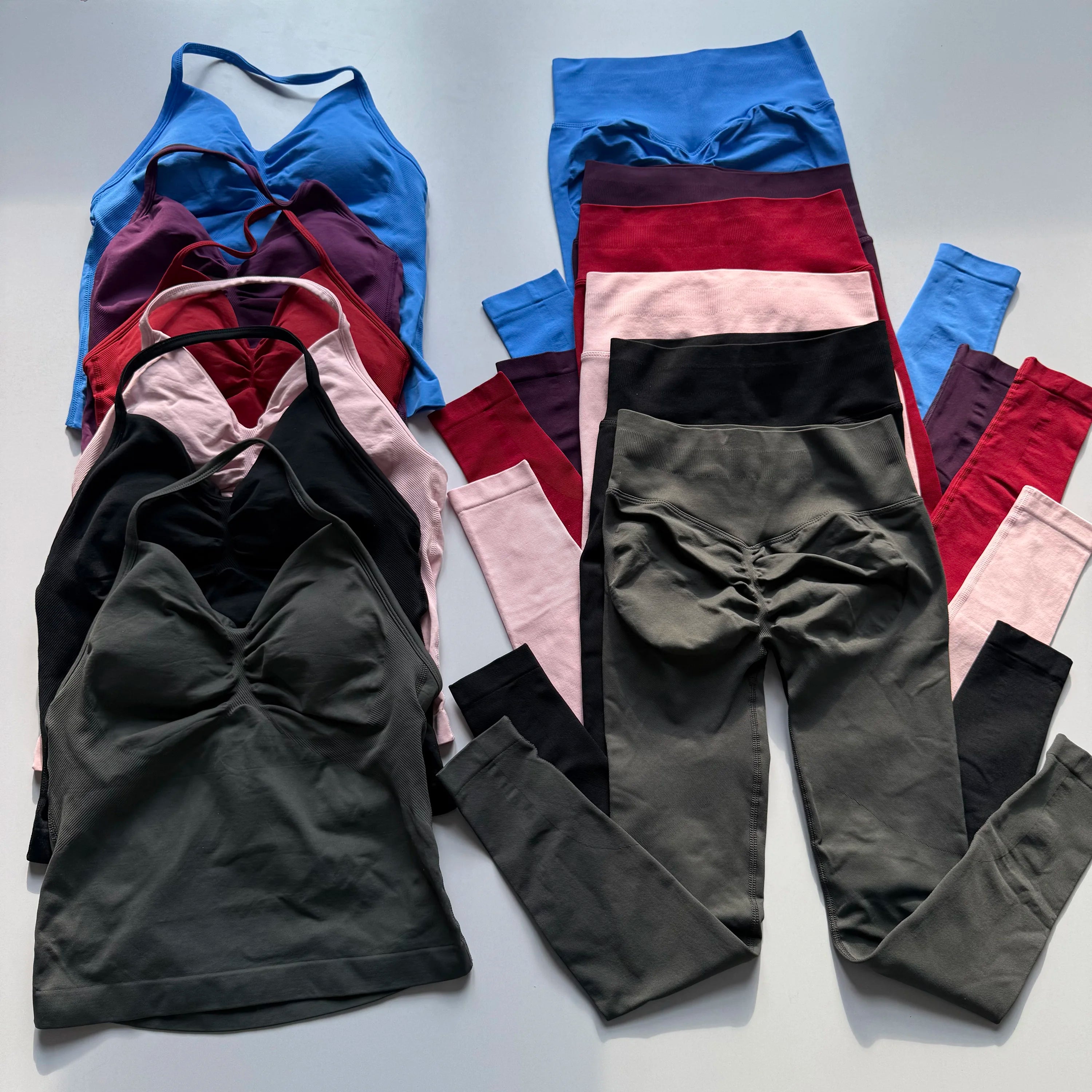 Lumora Halter-Neck Sculpt Activewear Set