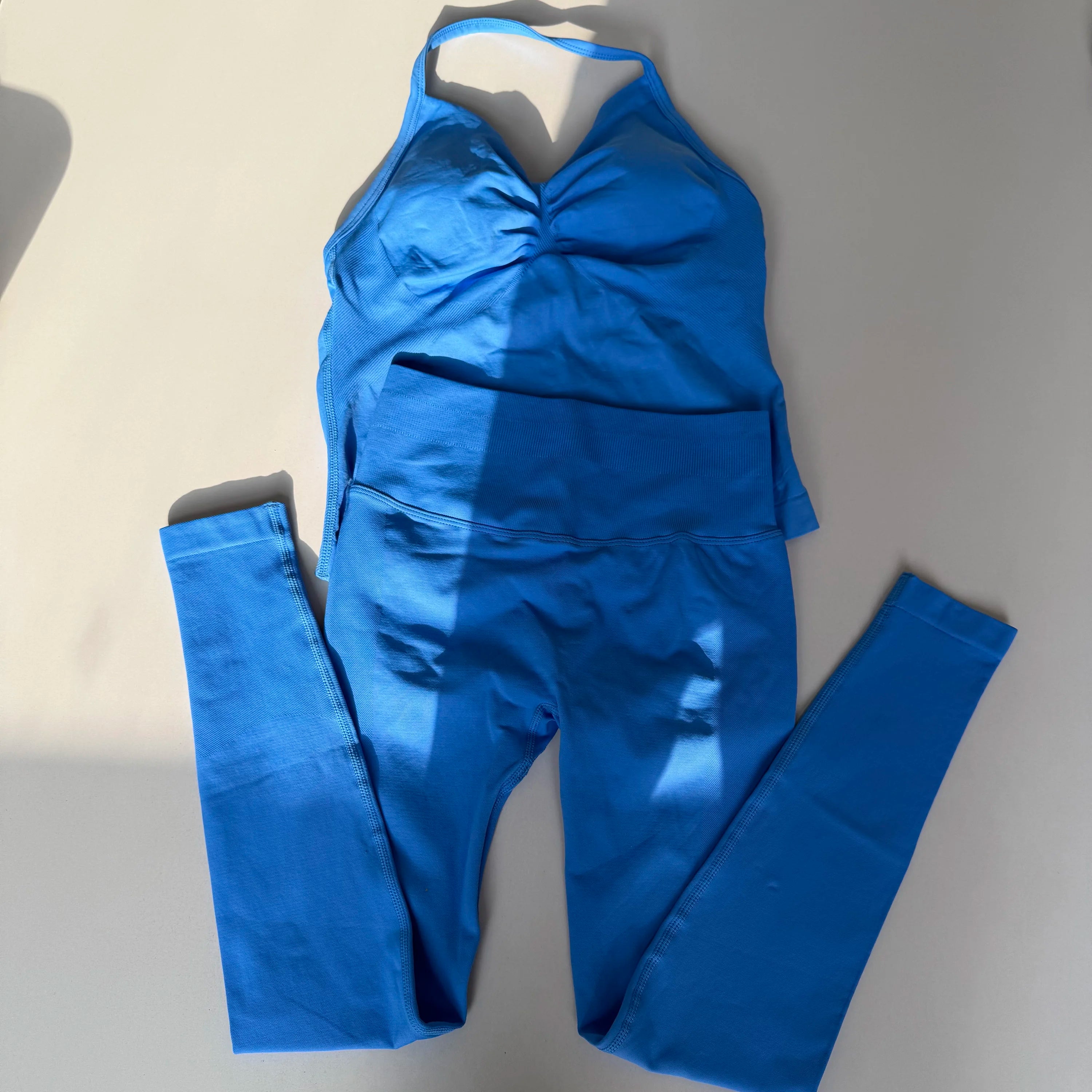 Lumora Halter-Neck Sculpt Activewear Set